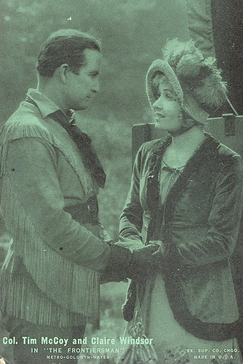 Movie poster for The Frontiersman (1927)