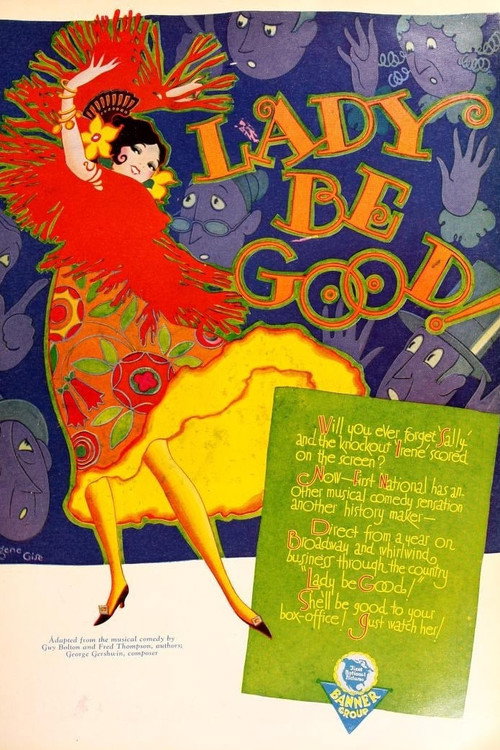 Movie poster for Lady Be Good (1928)