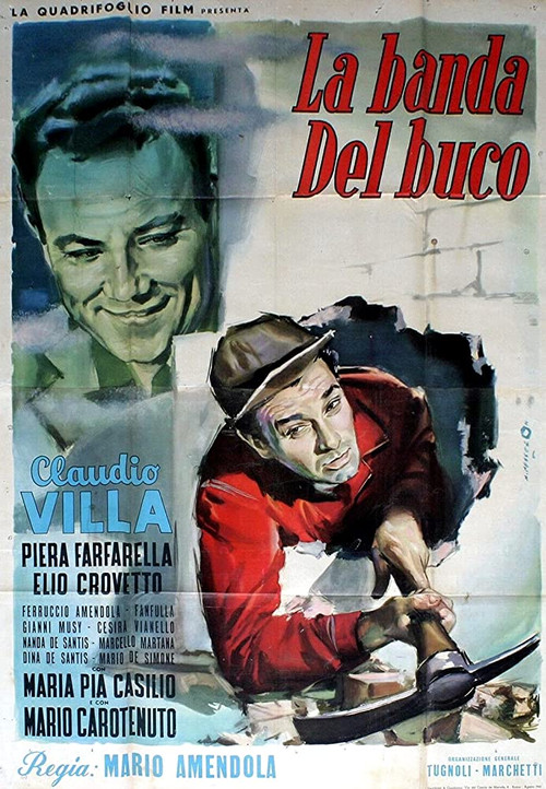 Movie poster for La banda del buco (1960)