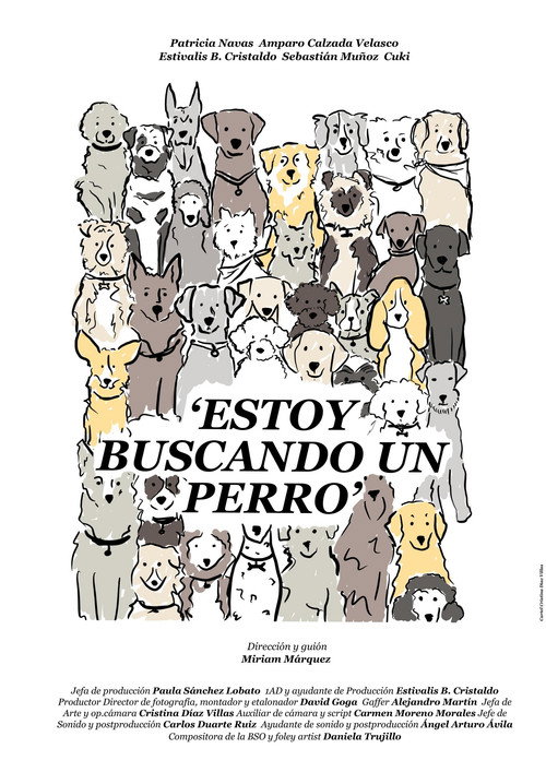 Movie poster for Estoy buscando un perro (2025)