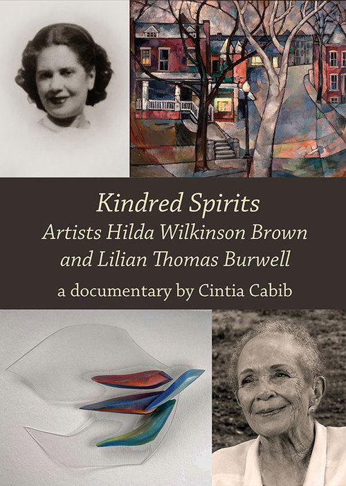 Movie poster for Kindred Spirits: Artists Hilda Wilkinson Brown and Lilian Thomas Burwell (2020)