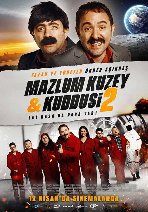 Movie poster for Mazlum Kuzey & Kuddusi 2: La! Kasada Para Var! (2019)