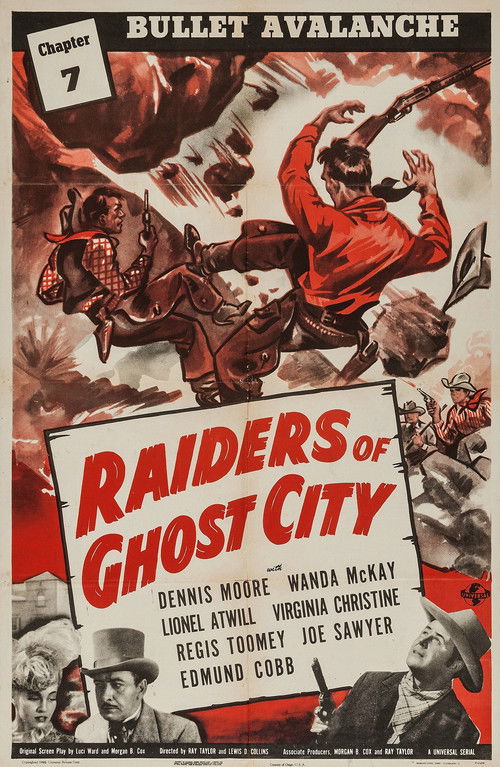 Movie poster for Raiders of Ghost City (1944)