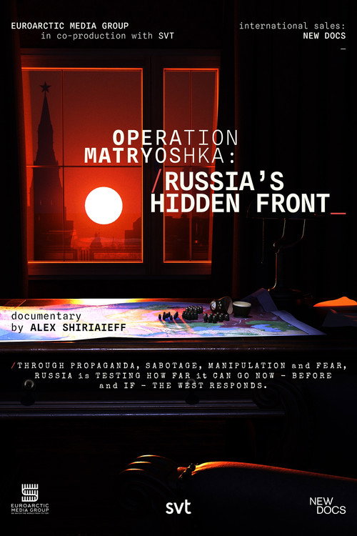 Movie poster for Operation Matryoshka: Russia's Hidden Front (2026)