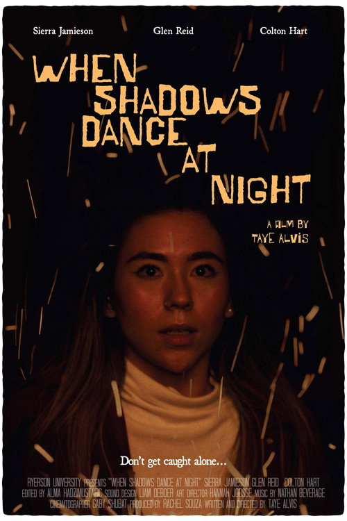 Movie poster for When Shadows Dance at Night (2021)