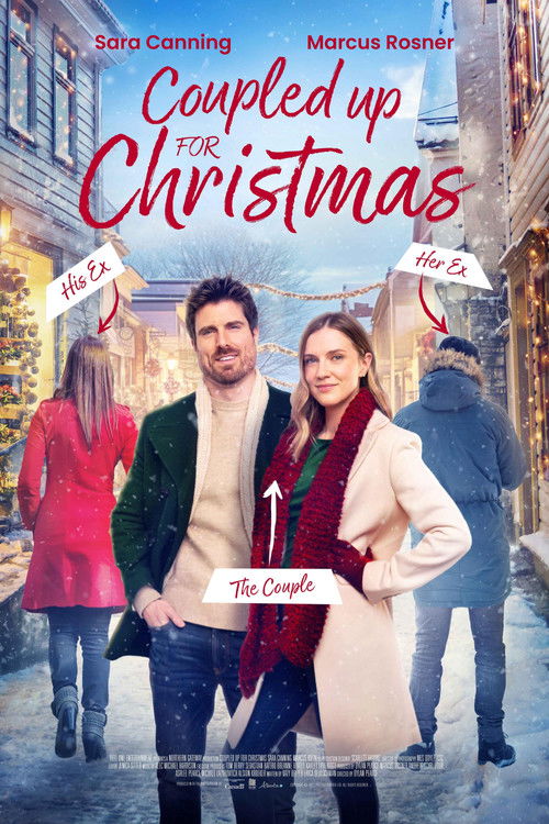 Movie poster for Coupled Up for Christmas (2023)