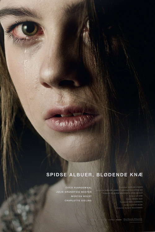 Movie poster for Spidse albuer, blødende knæ (2013)