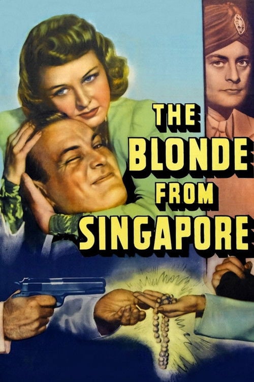 Movie poster for The Blonde from Singapore (1941)