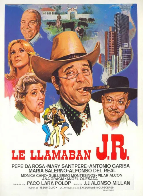 Movie poster for Le llamaban J.R. (1982)