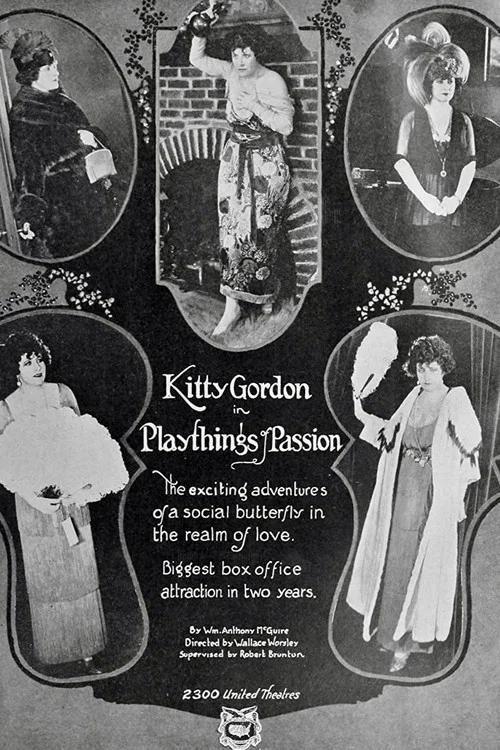 Movie poster for Playthings of Passion (1919)
