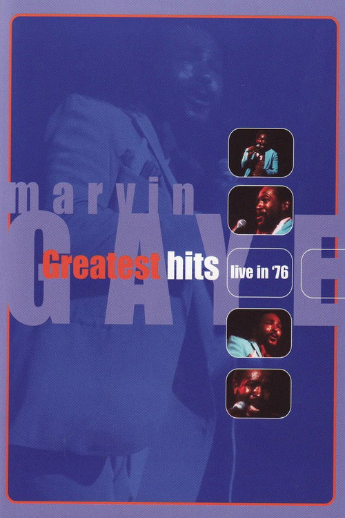 Movie poster for Marvin Gaye: Greatest Hits Live '76 (1976)