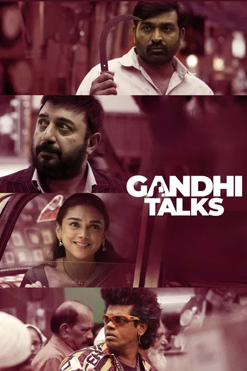 Movie poster for Gandhi Talks (2026)