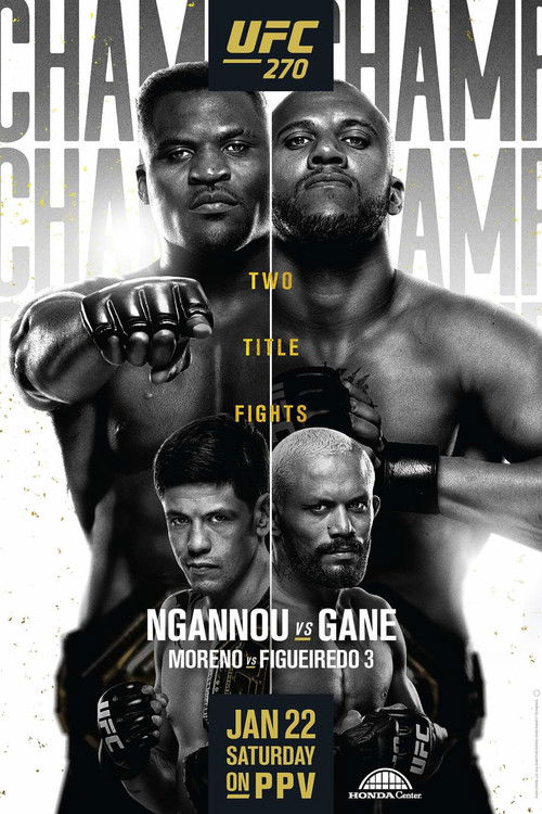 Movie poster for UFC 270: Ngannou vs. Gane (2022)