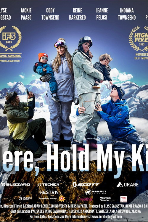 Movie poster for Here, Hold My Kid (2023)