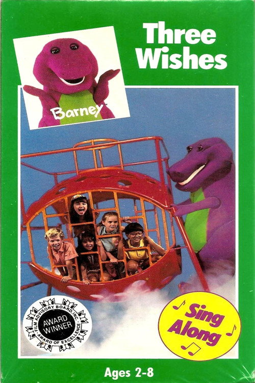 Movie poster for Barney and the Backyard Gang: Three Wishes (1988)