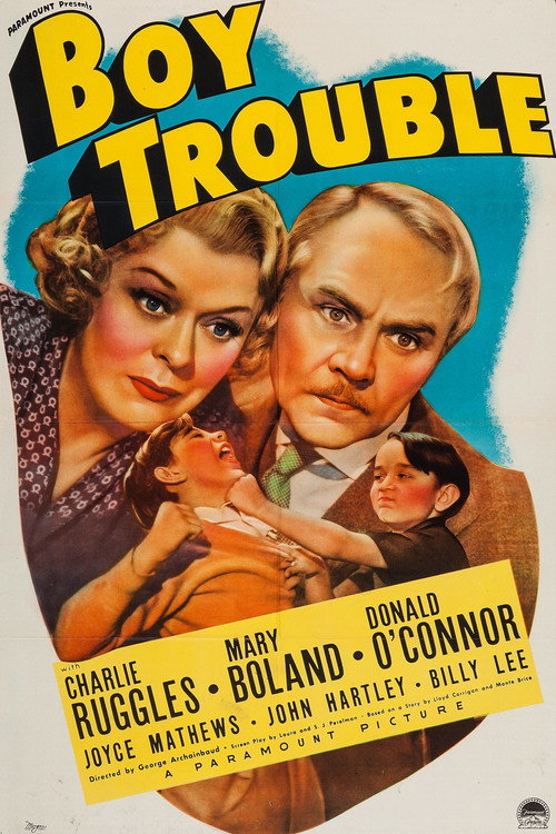 Movie poster for Boy Trouble (1939)