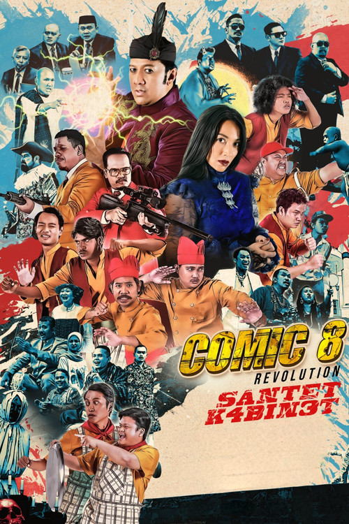 Movie poster for Comic 8 Revolution: Santet K4bin3t (2025)