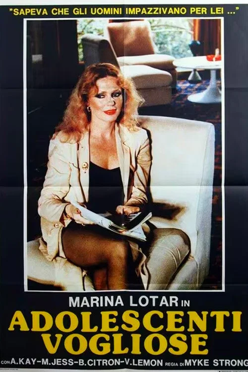 Movie poster for Adolescenti vogliose (1985)