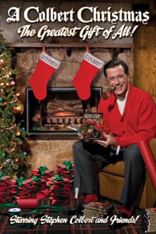 Movie poster for A Colbert Christmas: The Greatest Gift of All! (2008)