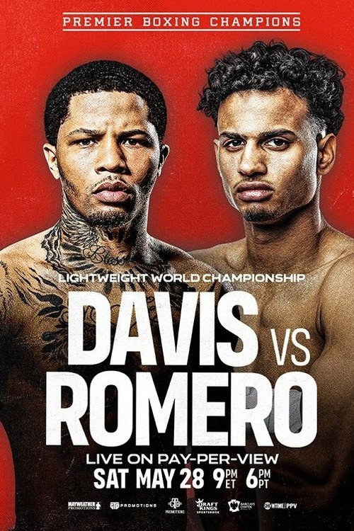 Movie poster for Gervonta Davis vs. Rolando Romero (2022)