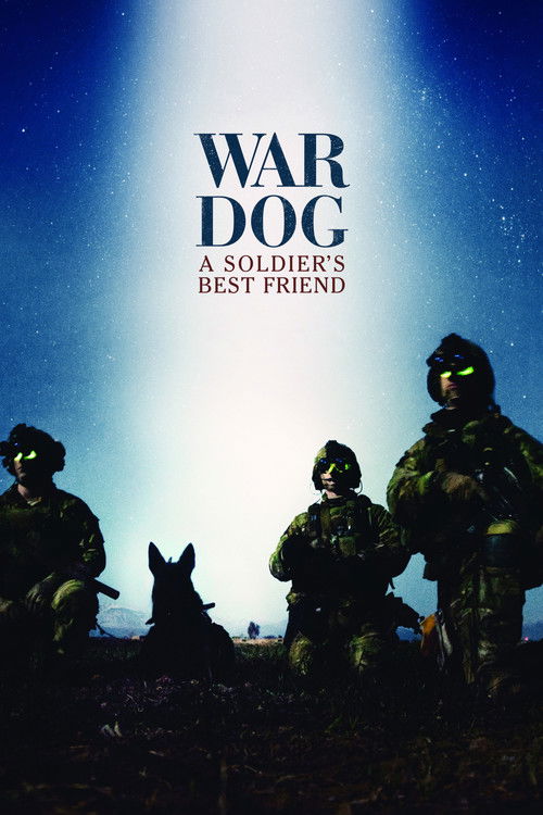 Movie poster for War Dog: A Soldier's Best Friend (2017)