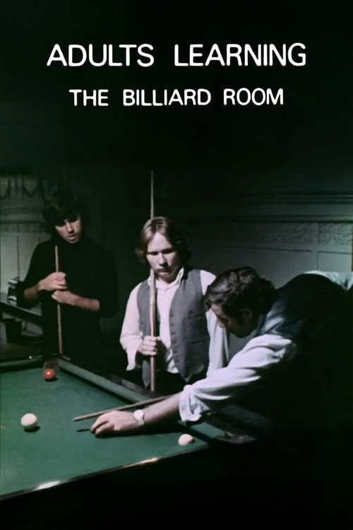 Movie poster for Adults Learning: The Billiard Room (1972)