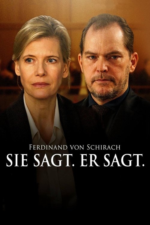 Movie poster for Sie sagt. Er sagt. (2024)