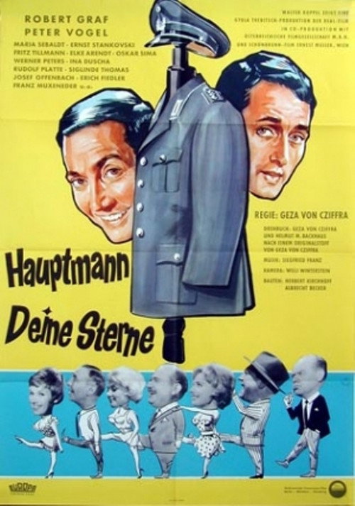 Movie poster for Hauptmann - deine Sterne (1960)