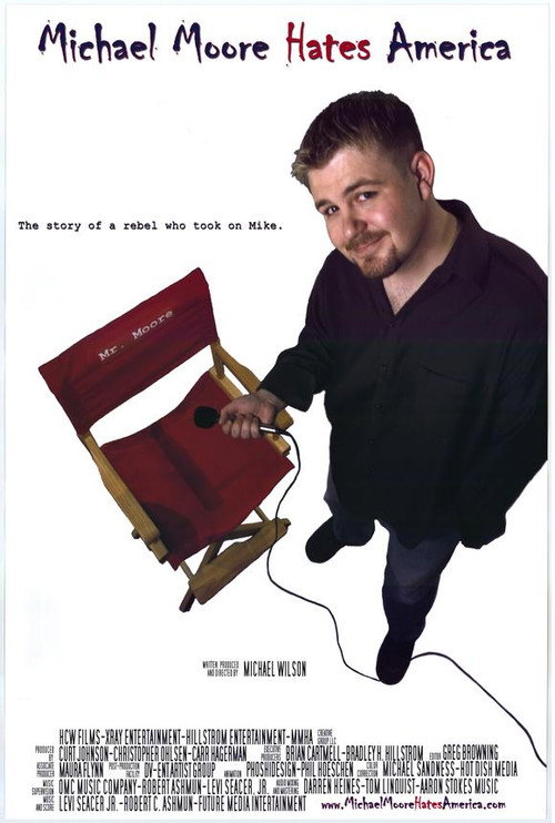 Movie poster for Michael Moore Hates America (2004)