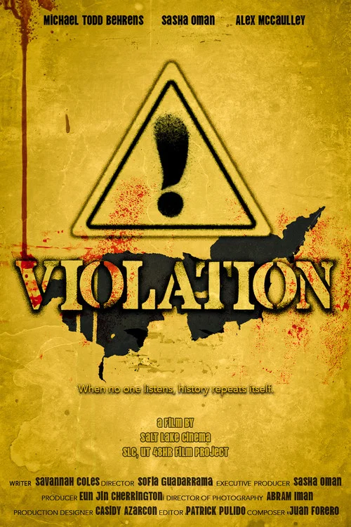 Movie poster for VIOLATION (2026)