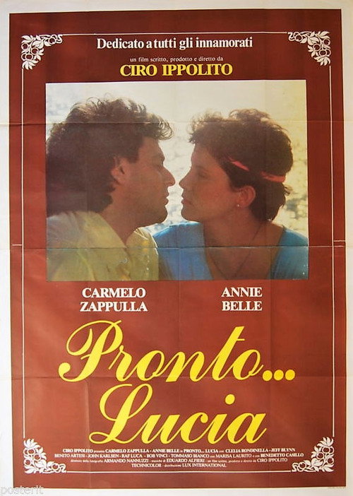 Movie poster for Pronto... Lucia (1982)