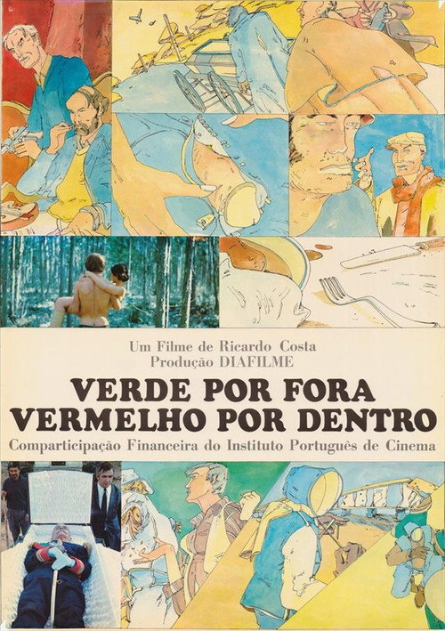 Movie poster for Verde por Fora, Vermelho por Dentro (1980)