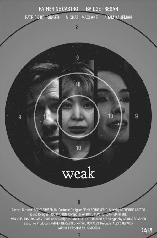 Movie poster for Weak | short film