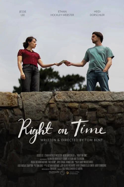 Movie poster for Right on Time