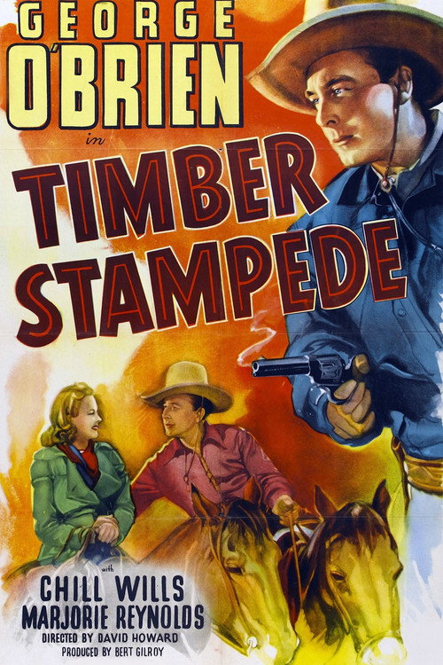 Movie poster for Timber Stampede (1939)