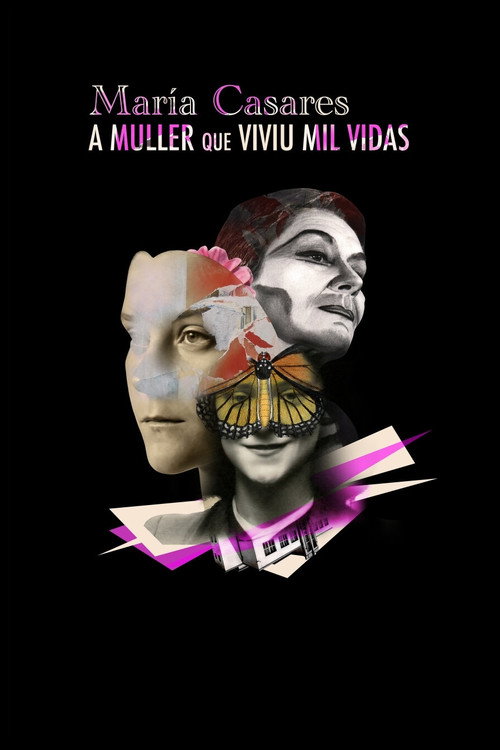Movie poster for María Casares, a muller que viviu mil vidas (2023)