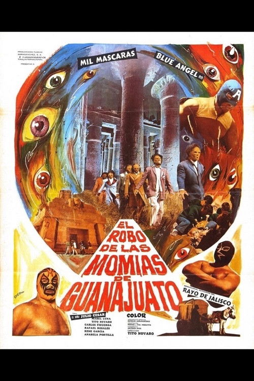 Movie poster for Robbery of the Mummies of Guanajuato (1972)