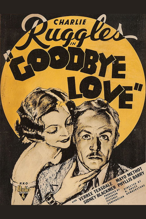 Movie poster for Good-bye Love (1933)