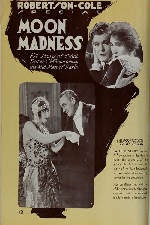 Movie poster for Moon Madness (1920)