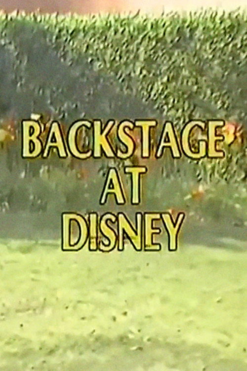 Movie poster for Backstage at Disney (1983)
