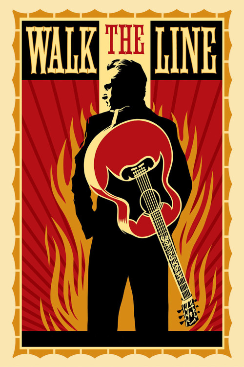 Movie poster for Walk the Line (2005)