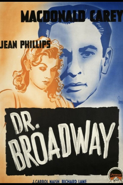 Movie poster for Dr. Broadway (1942)