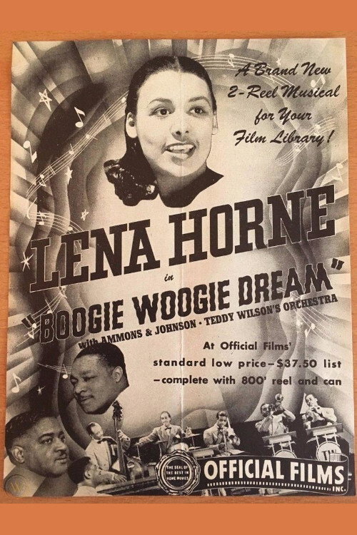 Movie poster for Boogie-Woogie Dream (1944)