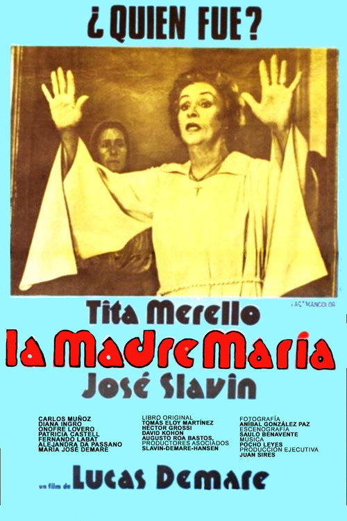 Movie poster for La madre María (1974)