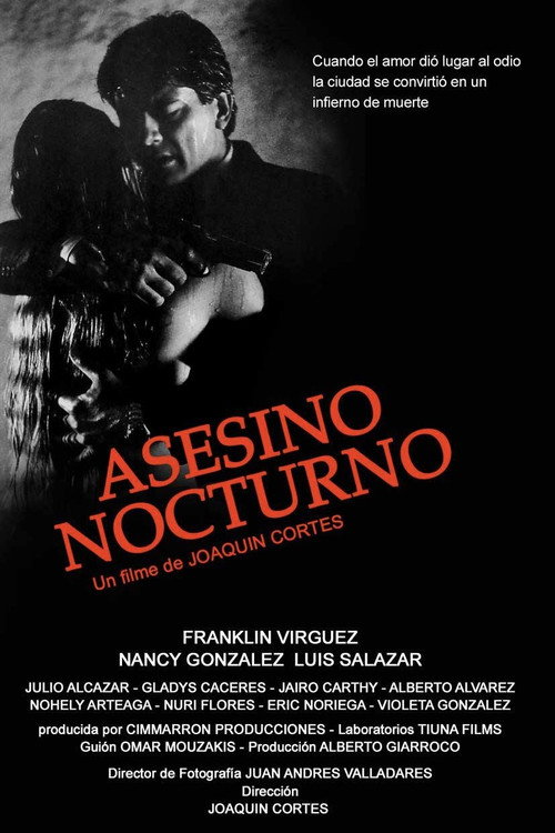 Movie poster for Asesino Nocturno (1986)