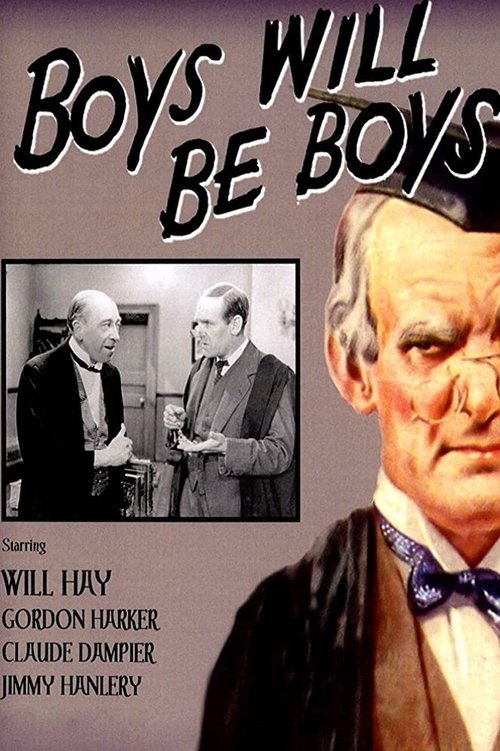 Movie poster for Boys Will Be Boys (1935)