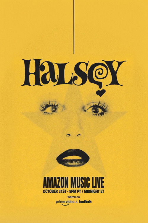 Movie poster for Amazon Music Live with Halsey (2024)