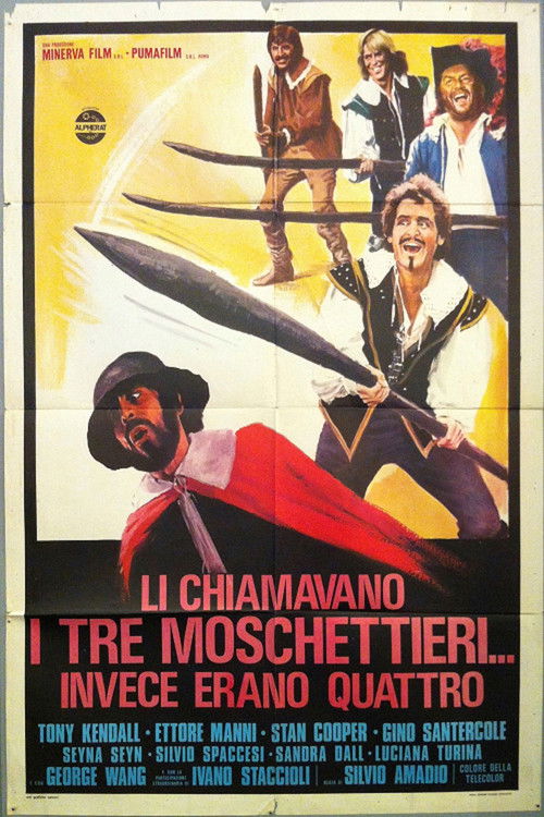 Movie poster for Li chiamavano i tre moschettieri... invece erano quattro (1973)