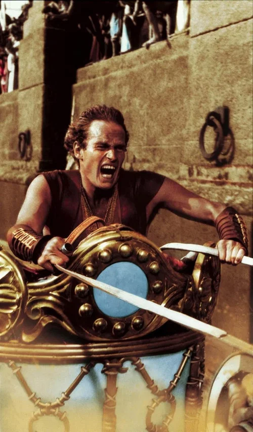 Movie poster for Charlton Heston and Ben-Hur: A Personal Journey (2011)