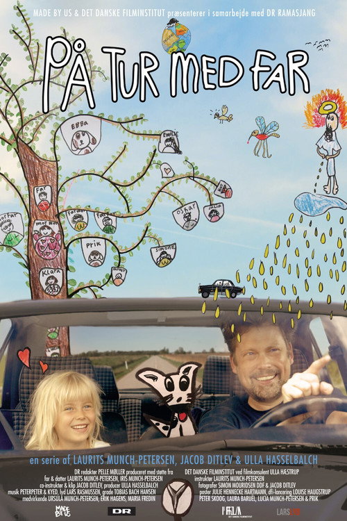 Series poster for På tur med far (2018)